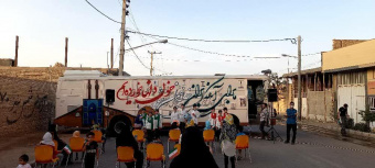 کافه اتوبوس انتخابات، ایده خلاقانه از دانشجویان یزدی