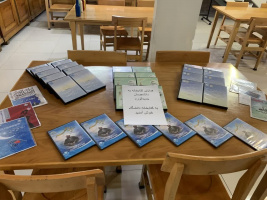 بازدید دانشجویان جدید الورود از کتابخانه واحد خواهران تهران